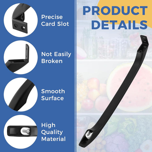 AMI PARTS 218428121 Door Handles for Refrigerator, Replace 5304486361, 5304504510, 242059506