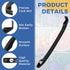 AMI PARTS 218428121 Door Handles for Refrigerator, Replace 5304486361, 5304504510, 242059506