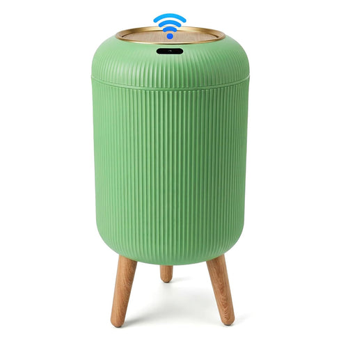 Pukomc Smart Sensor Wastebasket, Convenient and Hygienic Easy to Use, Technology Sensor