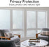 Haton Window Privacy Film, Frosted Glass Static Cling Sun Heat Blocking Window Clings, Non Adhesive 23.6" x 78.7"