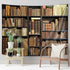Boziqr 71X60 Inches Vintage Bookshelf Tapestry Wall Hanging Retro Library Hippie Wall Tapestries For Bedroom Living