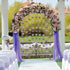 BEISHIDA 5Pcs Purple Lavender Butterfly Paper Garland, Hanging Decorative Banner for Halloween Home Decor, Birthday