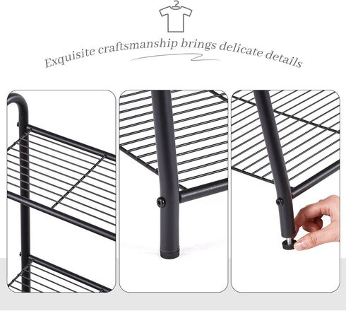 Kitsanery Plants,3 Metal Plant Stand Indoor Outdoor for Multiple Tier Plant Shelf,Large Heavy Duty Flower Holder Ladder