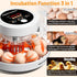 12 Egg Incubator for Hatching Eggs with Automatic Egg Turning, Temperature & Humidity Control Display, Built-in LED Egg