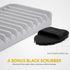 Countertop Effilogic Silicone Sponge Holder Self-Draining Sink Organizer- Faucet Mat for Kitchen - Protector - Large