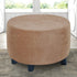 GERLNF Round Velvet Ottoman Slipcover Ottoman Covers Footstool Protector Covers Storage Stool Ottoman Covers Stretch