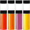 Youngever 8 Pack 10 Ounce Plastic Juice Bottles with Caps, Drinking Bottles with Lids, Beverage Containers