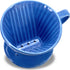 Pour Over Ceramic Coffee Dripper, Ceramic Coffee Maker with 3 Holes Flat Bottom, Porcelain Slow Filter Cone for Home,