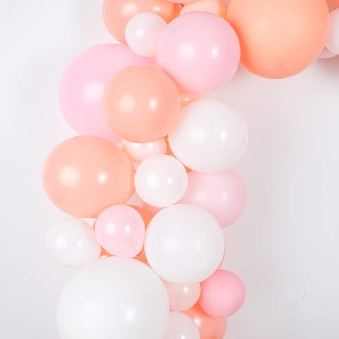 Balloon Garland Kit - Pink, White, Blush Balloons for Parties, Valentine's Day/Galentine's Party, Light Pink Balloon