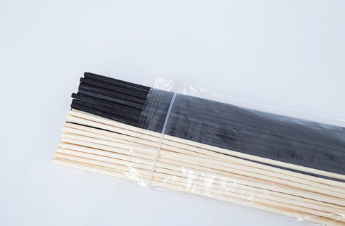 Reed Diffuser Sticks, 10 Inch Natural Rattan Wood Sticks, Essential Oil Aroma Diffuser Replacement Sticks for Fragrance