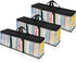 CCidea DVD Storage Bags Set of 3, Clear PVC Media Holder Case with Handles for DVDs/CDs/VHS - Holds 40 DVDs