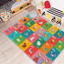 VICIKOIA 31x47in) ABC Alphabet Education Rug, Kids Fun Game Carpet Children's Room, Playroom, Classroom, Non-Slip