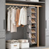 Closet,8-Shelf (9" 11.8" 54" VERONLY Hanging Shoe Organizer for Hanging Storage with Side Mesh Pockets,Wider Shelves