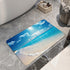 35.5x21.5 inch LYFANS Blue Sky Blue Ocean Thick Anti Fatigue Carpet, Extended Bathroom Bath Mat, Kitchen Non Slip Mat