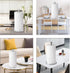 Stainless Steel Paper Towel Holder, Silver Countertop for Kitchen Bathroom, Standing Holder with Weighted Base for