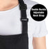 Xornis 2 Pack Adjustable Bib Aprons - 2 Pockets Apron for Women and Men in Black for Kitchen Cooking