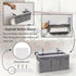 Kanrichu Bedside Caddy Hanging Storage Bag, Organizer Baskets with Pockets for Bunk Bed Accessories, Loft & Dorm Rooms