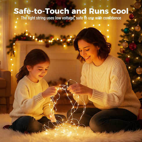 12 Pack 7FT 20 3 litogo LED Fairy Lights Battery Operated, Lighting Modes, Bulk Mini Twinkle String Lights Waterproof