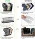 Mkono Hat Organizer for Baseball Caps, Holder for 10 Caps, Tabletop Hat Rack Stand for Desk, Closet, Dresser