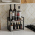 Countertop 2 Countertop, Counter Giikin Shelf Organizer, Tier Kitchen Spice Rack Organizer for Wood Coffee Shelf