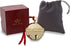Wallace 32nd Edition 2021 Gold Plated Christmas Sleigh Bell Ornament, Gold