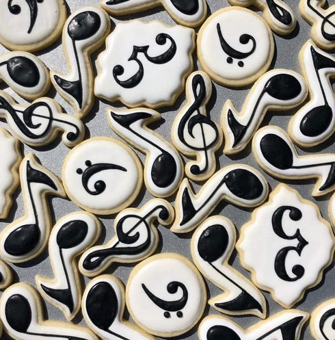 Music Note Cookie Cutter, 5.5", Made in USA by Ann Clark