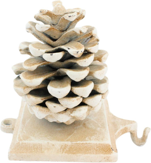 HomArt Stocking Holder, Pinecone, Cast Iron