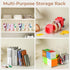 Closet 4 2PC Clear Acrylic Kids Shoe Rack for Organizers and Storaget, Baby Shoe Storage Small Shoe Rack Sections Kids