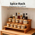 JinDoWin 3 (2, Cabinet Spice Organizer, Spice Organization for Cabinet, Tier Spice Rack Organizer for Cabinet