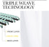NICETOWN White Curtains for Kitchen Window, Light Filtering Curtains & Drapes for Small Window (34 in x 45 in, 1 Pair)