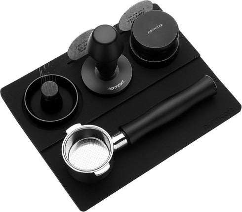 Normcore Espresso Tamping Station, Coffee Tamper Mat, Food Grade Non-Slip Silicone, 9.5 Inch x 7.5 Inch