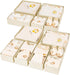 DIMJ 12 Pack Drawer Organizer Clothes - Foldable Baby Storage & Dresser Organizer for Bedroom, Closet