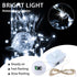 12 Pack 7ft 20 (12, White Fairy Lights Battery Operated, LED Mini String Twinkle Lights for Christmas Halloween Easter