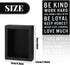 Be Kind Wooden Box Signs - Inspirational Desk Decor with Positive Quotes for Office