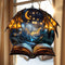 Bookshelf Acrylic Suncatcher, Book Suncatchers for Window Hangings, Bookish Gifts for Readers