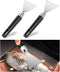 2 Pack Fish Scale Remover, 304 Stainless Steel Scraping Tool, Serrated Fish Cleaning Tools for Restaurant and Home