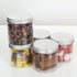 24Pack 6 oz Empty Plastic Jars with Lids - Clear, Wide Mouth, Airtight Gift & Food Jars for Travel, Home, Kitchen