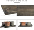 Set 2 104Inch Freezing point Small Floating Shelves for Wall of Natural Wood Trapezoid Mini Wall Shelf Decor Plant