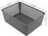 Plastic Organizing Baskets, Set of 3 Large Open Storage Bins