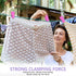 40 Pcs Plastic Baby Hanger Clips Slim-line Finger Clips Set for Velvet Clothes Hanger (Pink)