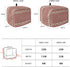 Toaster Dust Cover with Pockets, Country Star Berry Red Buffalo Plaid, 4 Slice Soft Washable Cover