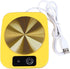 Smart Coffee Warmer USB Powered Portable Mug Warmer for Office Travel Home (Yellow)