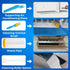 18Pcs 2L Oiktylr Mini Split Cleaning Kit Bag with Pressure Sprayer, PVC AC Cleaning Cover, Waterproof Air Conditioner