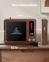 36W 5 Settings, 0.5-9H Gaiatop Coffee Mug Warmer, Fast Heating, Temp Timer, for Water Milk Tea Cocoa, Smart Candle