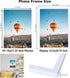15x21.25 15 21.25 15 21.25 JCJMY Puzzles Frame White, Wall Hanging x Picture Frame for by Poster Photo Canvas Picture