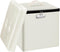 Tamfile Small Ottoman with Storage, 13 x 13 x 13 inch Fireproof