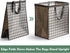 12 Set 2 Lily queen Recycle Bin Bags for Kitchen Home Trash Cans Sorting Bins Gallon