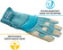 Wells Lamont Women's Hybrid Work/Gardening Gloves - Water-Resistant HydraHyde Leather, Small, Aqua