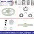 Whole Parts Washer Trust Bearing Replacement Kit, Compatible with Whirlpool Maytag Amana Washers, 2 Yr Warranty