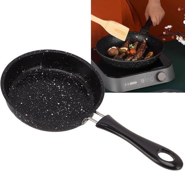 Stainless Steel Frying Pan with Ergonomic Handle, Quick & Uniform Conduction for Bacon, Steak, Egg